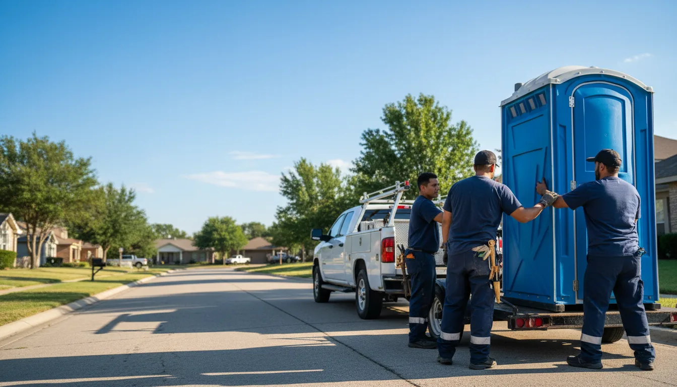 Portable Toilet Rental in Farwell, TX near me